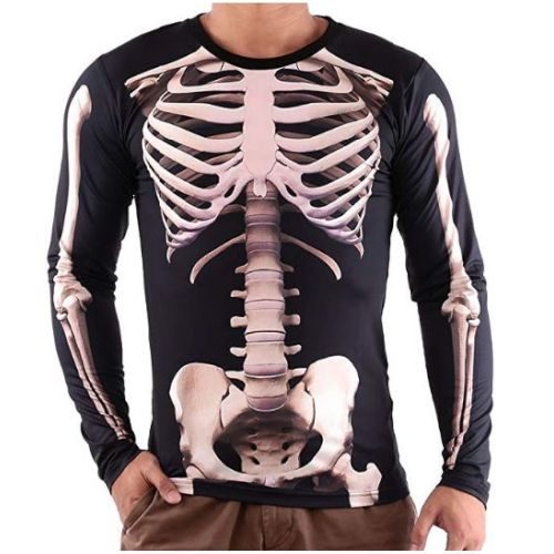 Camiseta Esqueleto Hombre